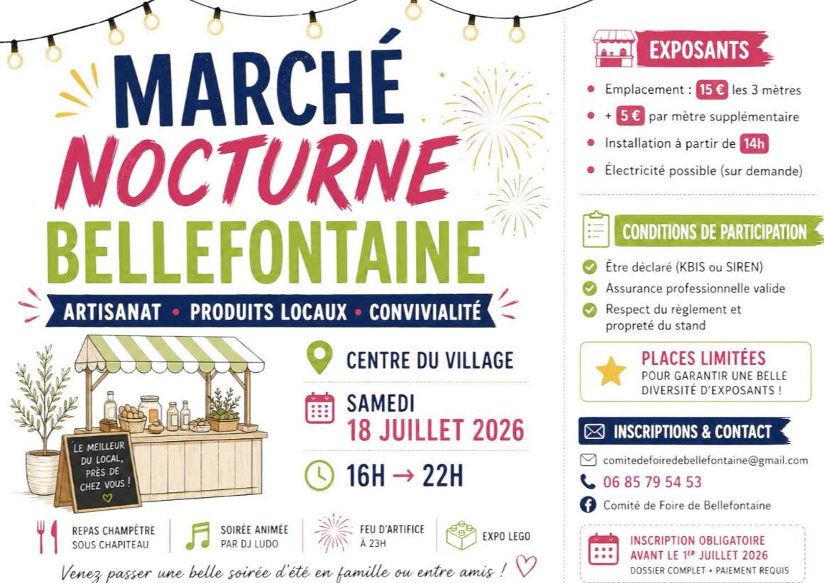 Appel Marché Nocturne