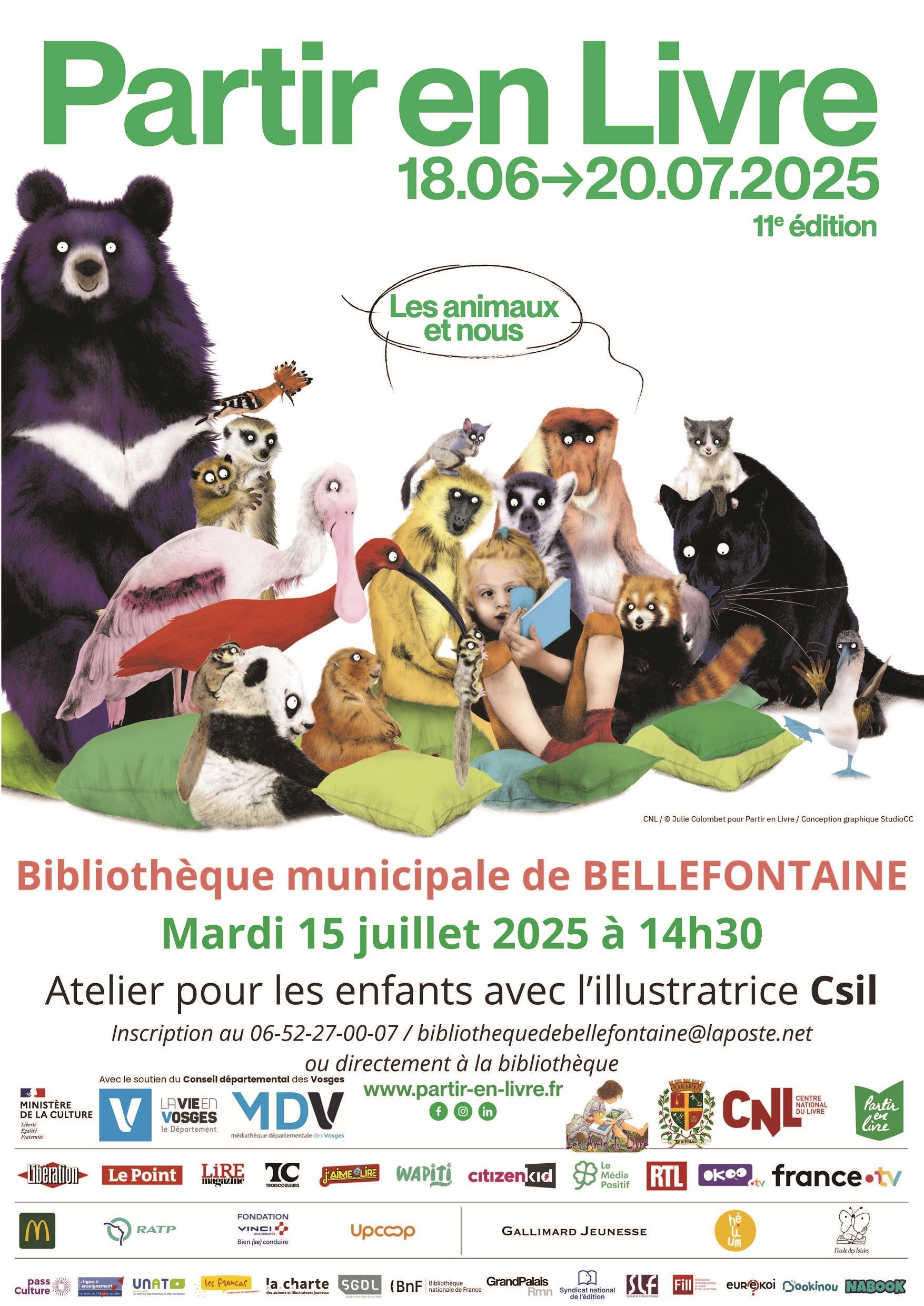 affiche bellefontaine partir en livre